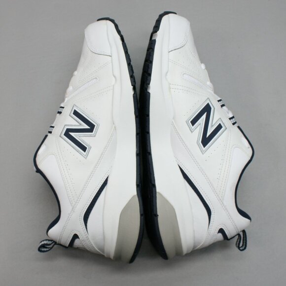 New Balance Mens 10.5 2E Wide 608 v5 White Blue Training Shoes Sneakers MX608WN5 - Picture 12 of 12